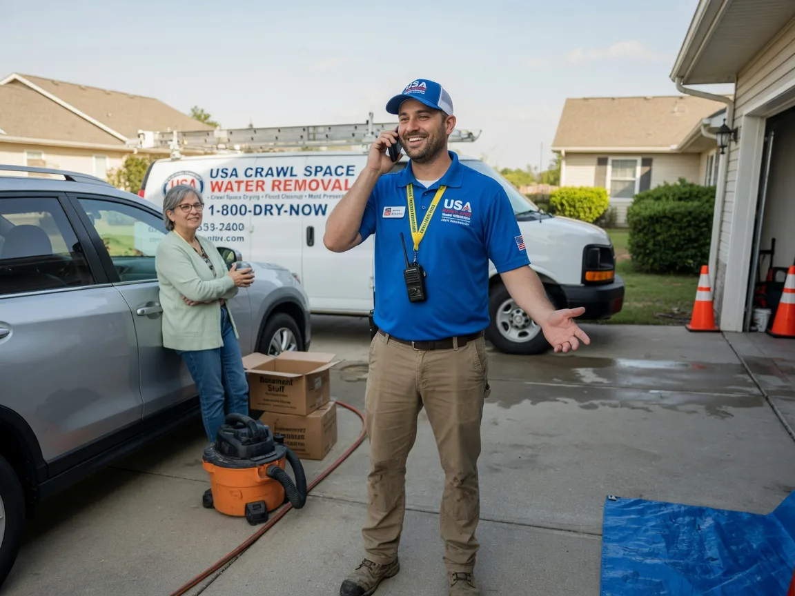 Crawl Space Water Removal Stonewall, MS FAQs